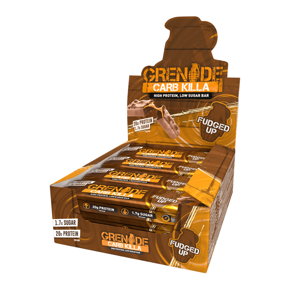 Grenade Protein Bar Box Fudged Up